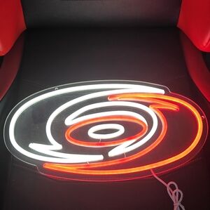 Carolina Hurricanes neon sign. Dimmable.